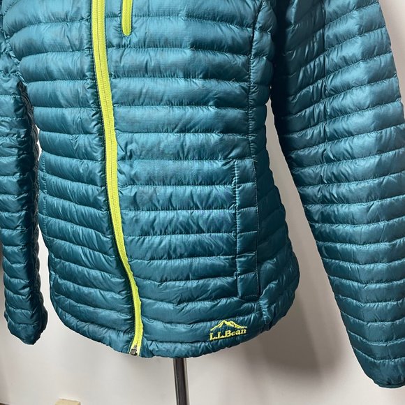 LL Bean Ultralight 850 Downtek Pertex Quantum Jacket Womens Size M - Picture 7 of 16